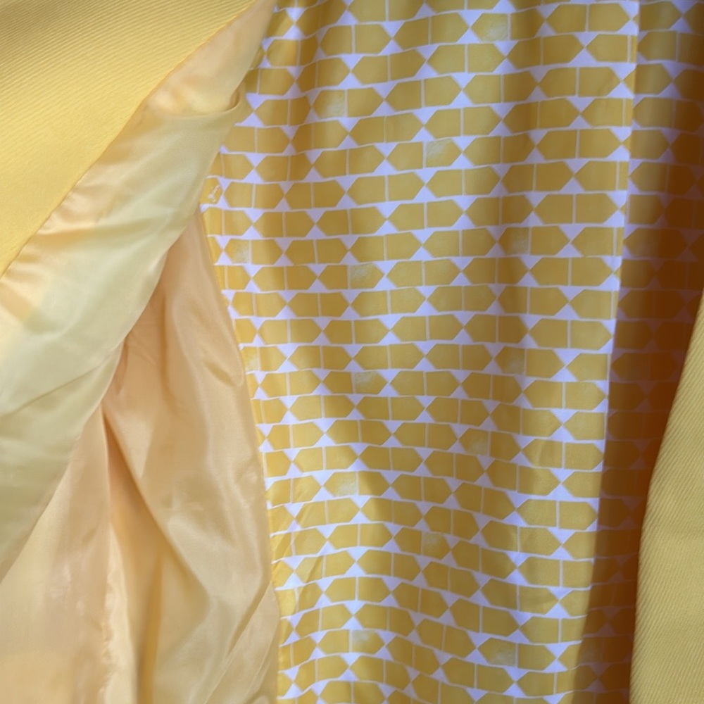 Vintage Nine West Yellow Blazer 10 - Picture 4 of 4